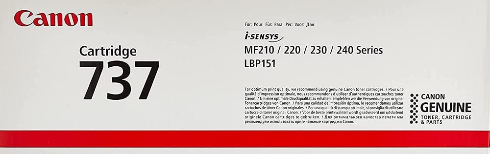 Canon CRG 737 Orijinal Siyah Toner 9435B002