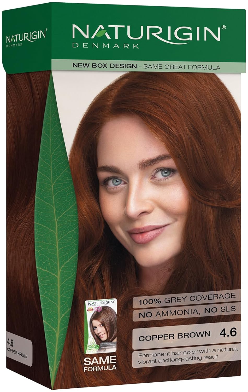 Naturigin Organik İçerikli Saç Boyası 4.6 Bakır Kahverengi