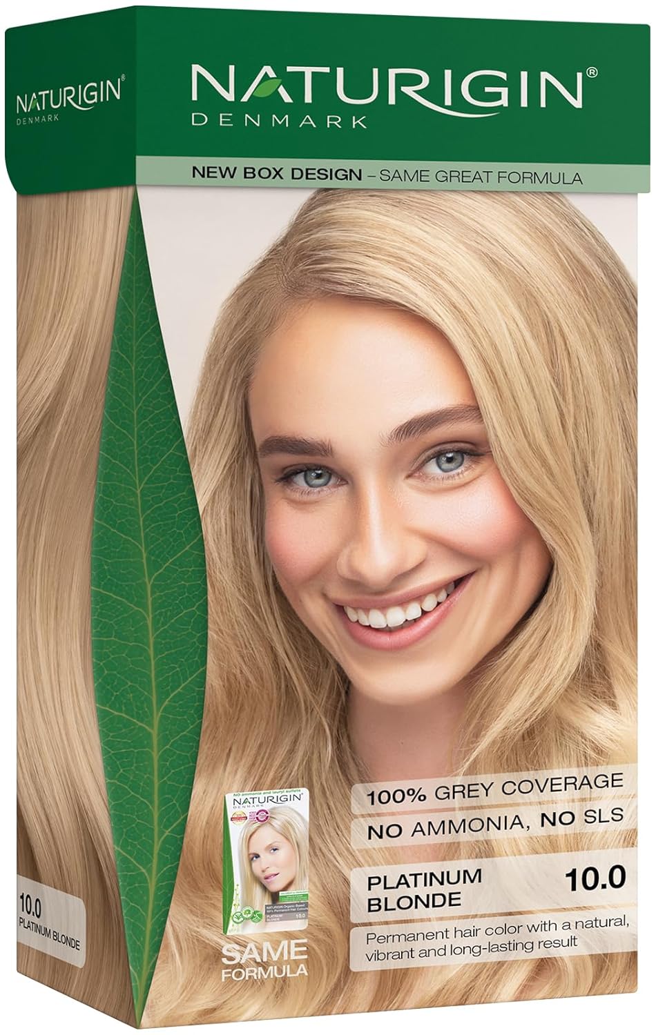 Naturigin Organik İçerikli Saç Boyası 10.0 Platin Sarısı