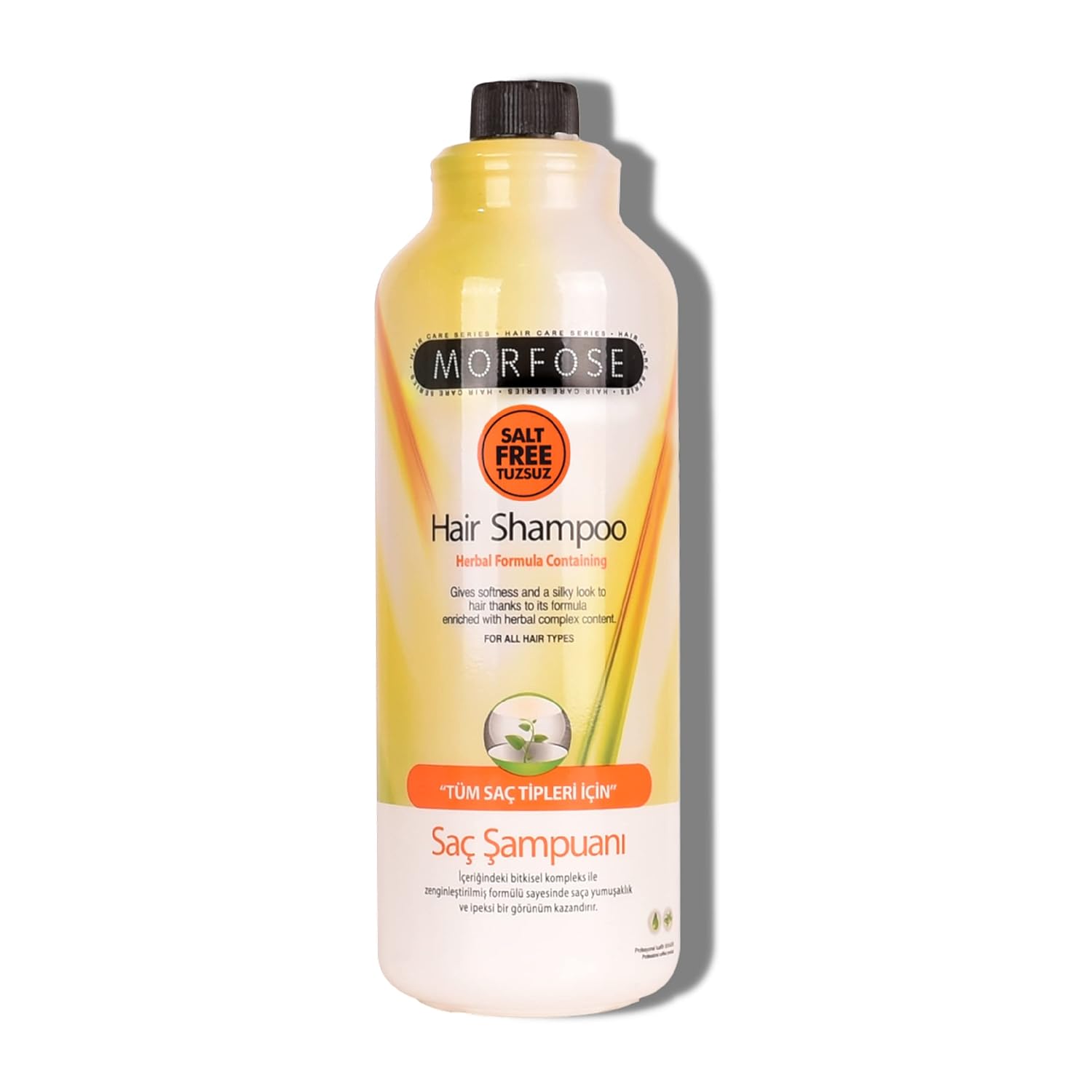 MORFOSE Bitkisel Şampuan 1000 Ml. Tuzsuz 1 Paket (1 x 1 Adet)