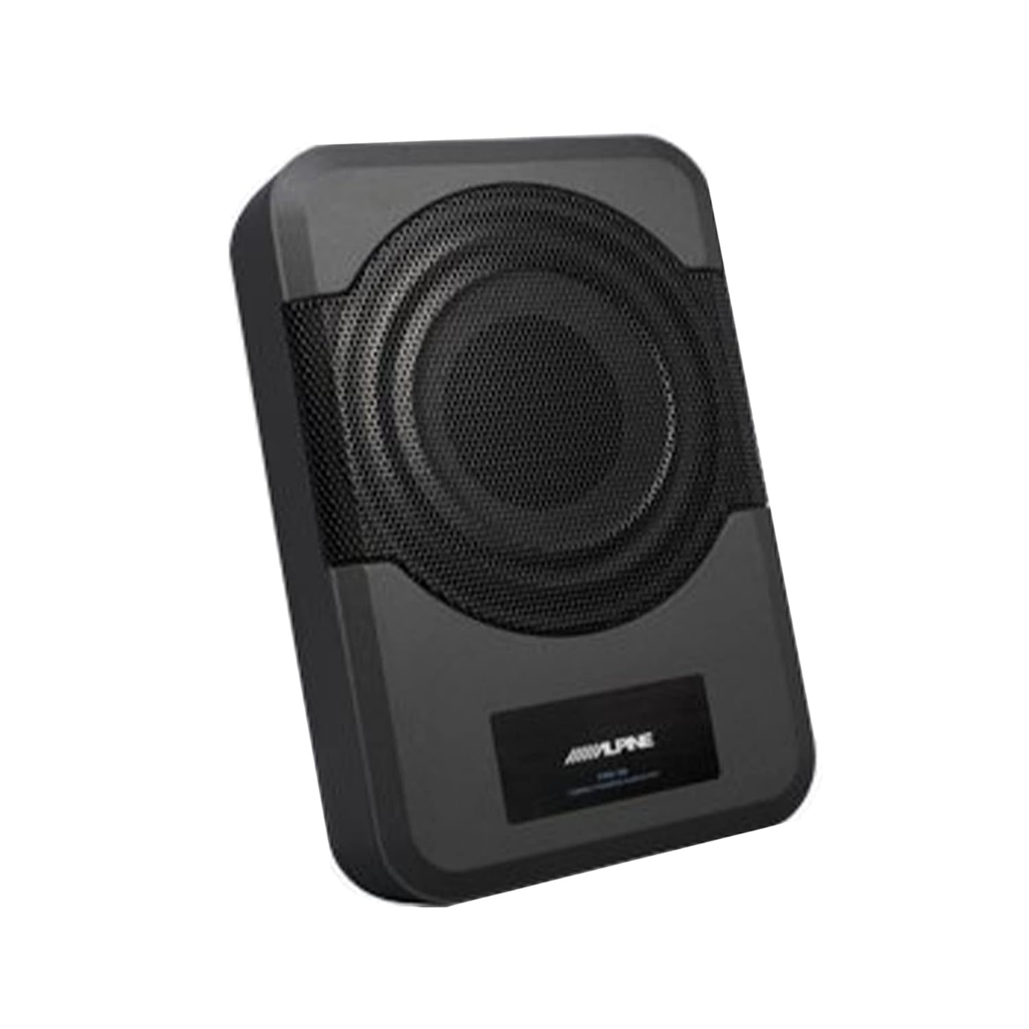 Alpine PWE-S8 Hoparlör çıkışlarını otomatik algılayan, 240W dahili amplifikatörle güçlendirilmiş, dört bobinli, 20 cm (8 inç) Subwoofer Kutusu
