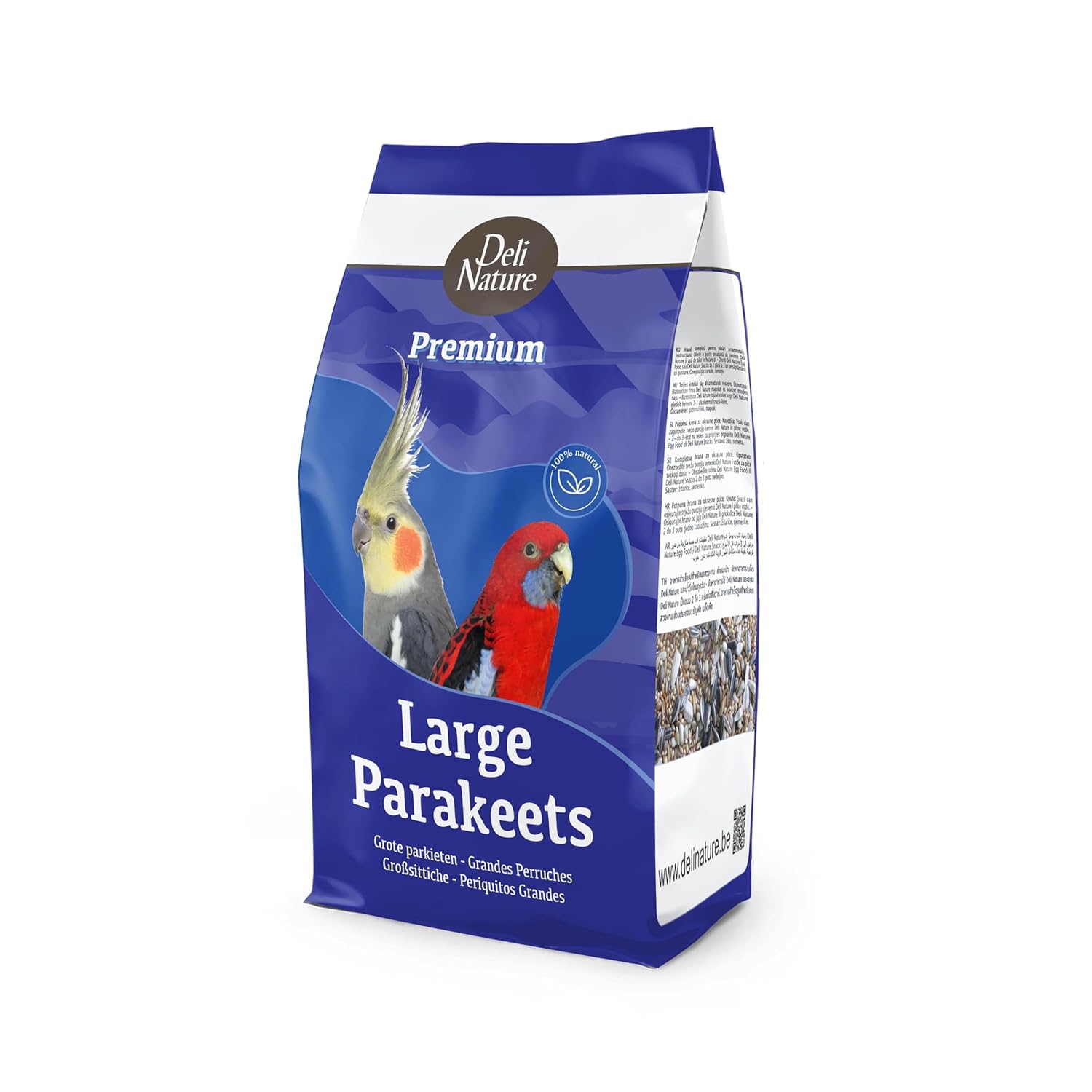 Deli Nature Premium Large Parakeets Paraket Yemi 1000gr