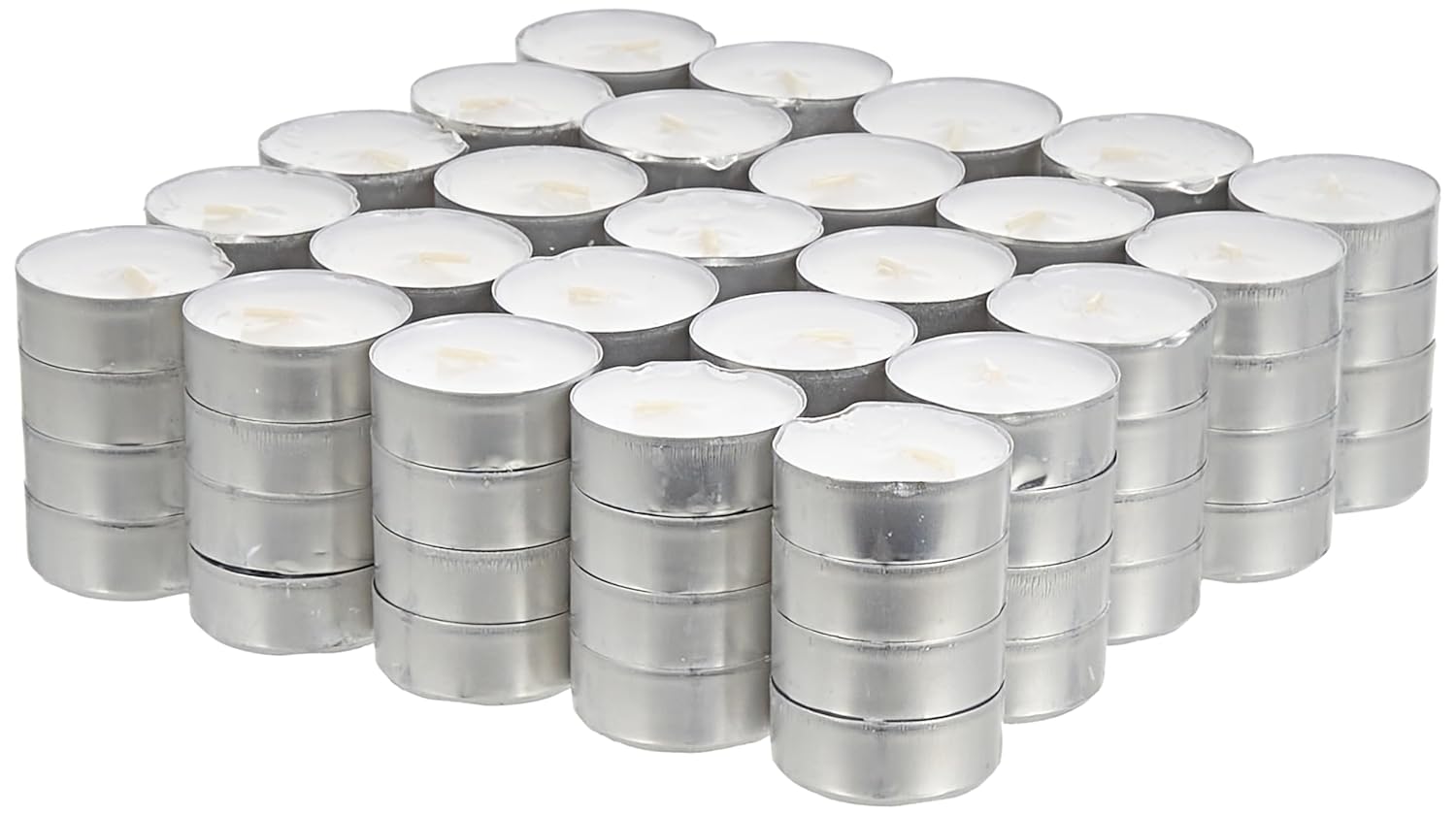 IKEA 500.979.95 Glimma Kokusuz Tealights, 100'lü Paket