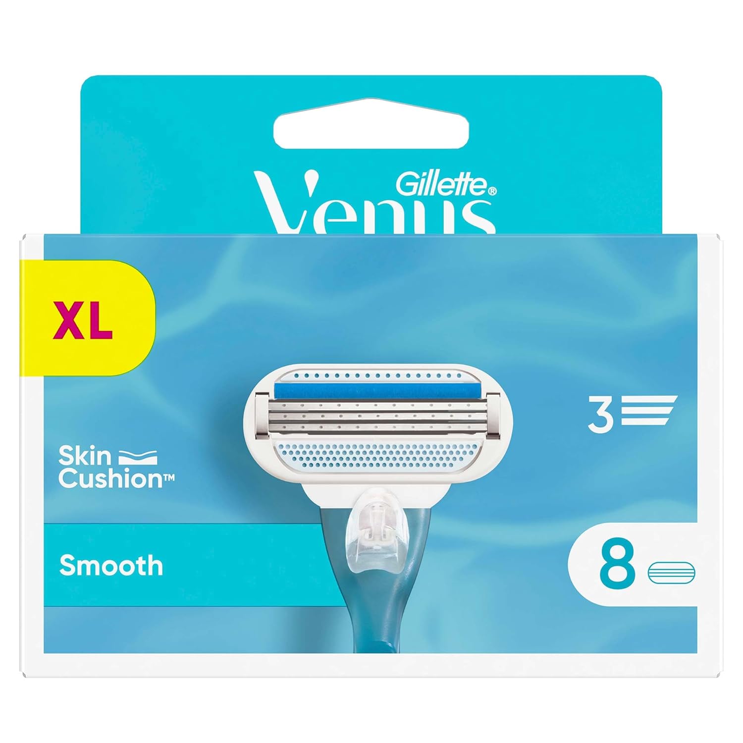 Gillette Venus Smooth Tıraş 8 Adet Yedek Başlık