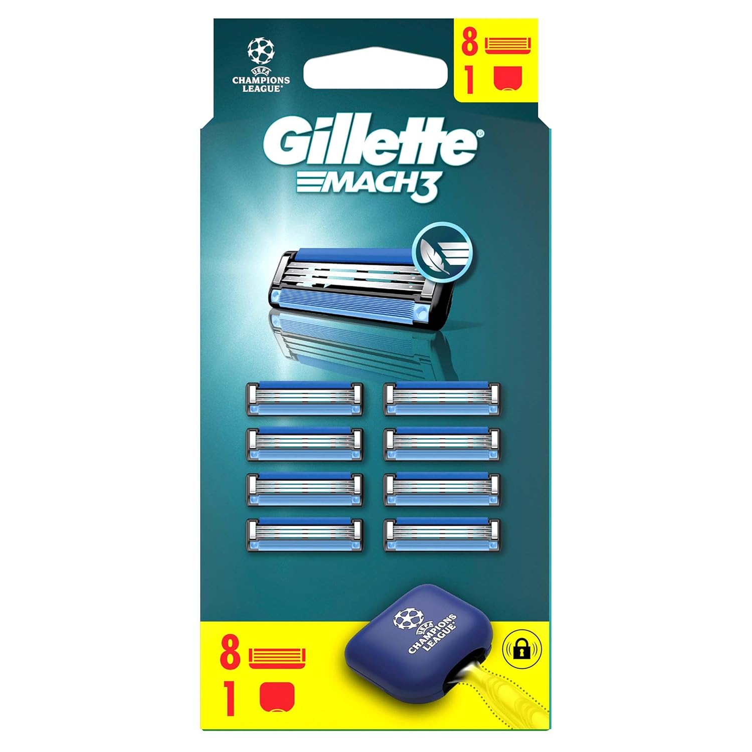 Gillette Mach3 Avantajlı Yedek Tıraş Bıçağı 8 Adet