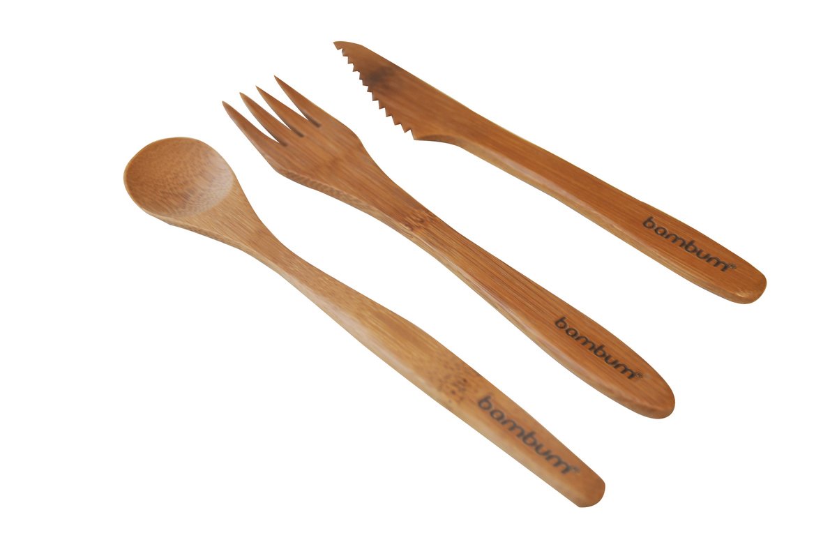 Bambum Panada 3 Parça Çatal Bıçak Kaşık Seti