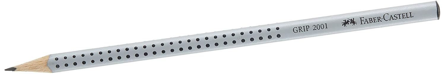 Faber-Castell 117001 - Kurşun kalem Grip 2001, sertlik derecesi 2 = B