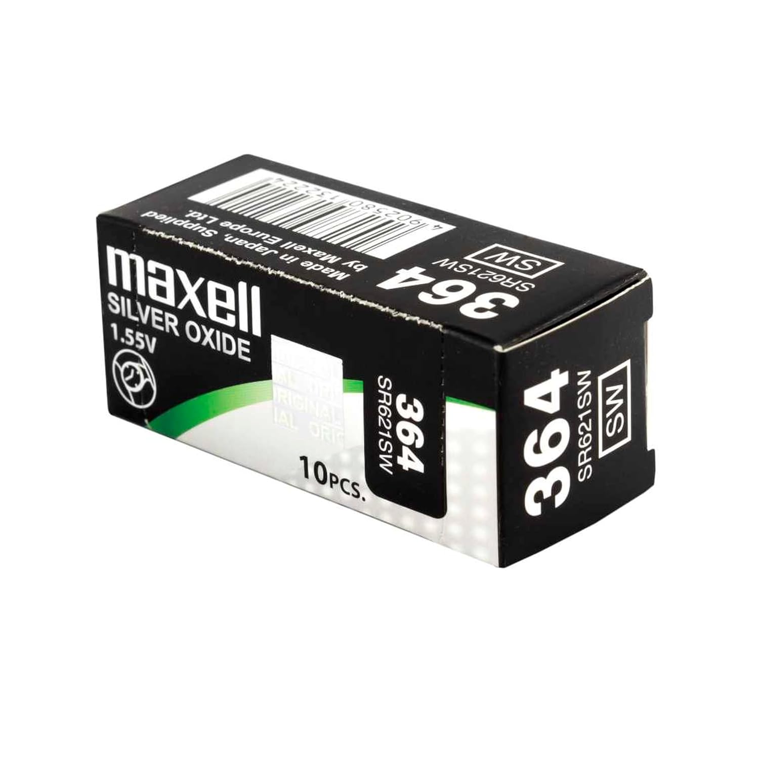 Maxell 364 saat pili SR621SW