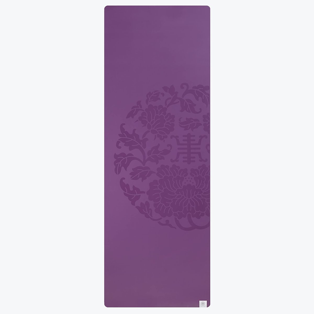 Gaiam dry-grip yoga matı – 5 mm kalınlığında kaymaz egzersiz ve fitness matı, standart veya sıcak yoga, pilates ve yer egzersizleri için – yastıklı destek, kaymaz kaplama – 173 x 61 cm