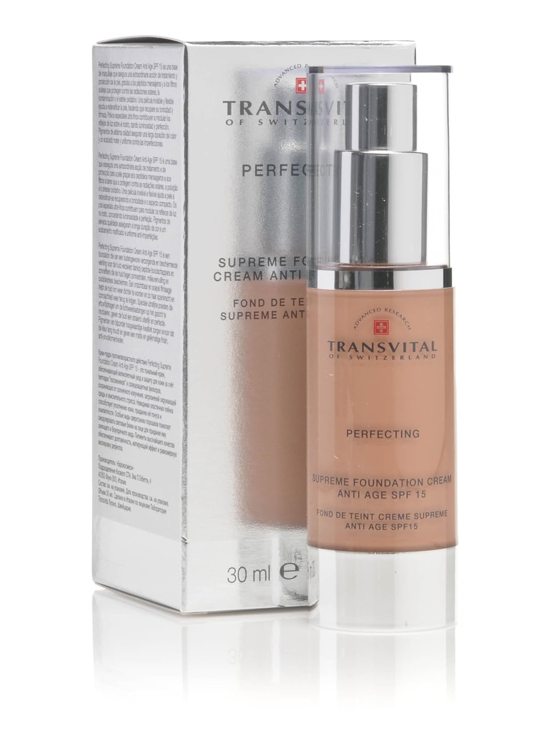 TRANSVITAL Fondöten Perfectıng Cream Anti Age Spf15 Nat Bronze 30Ml