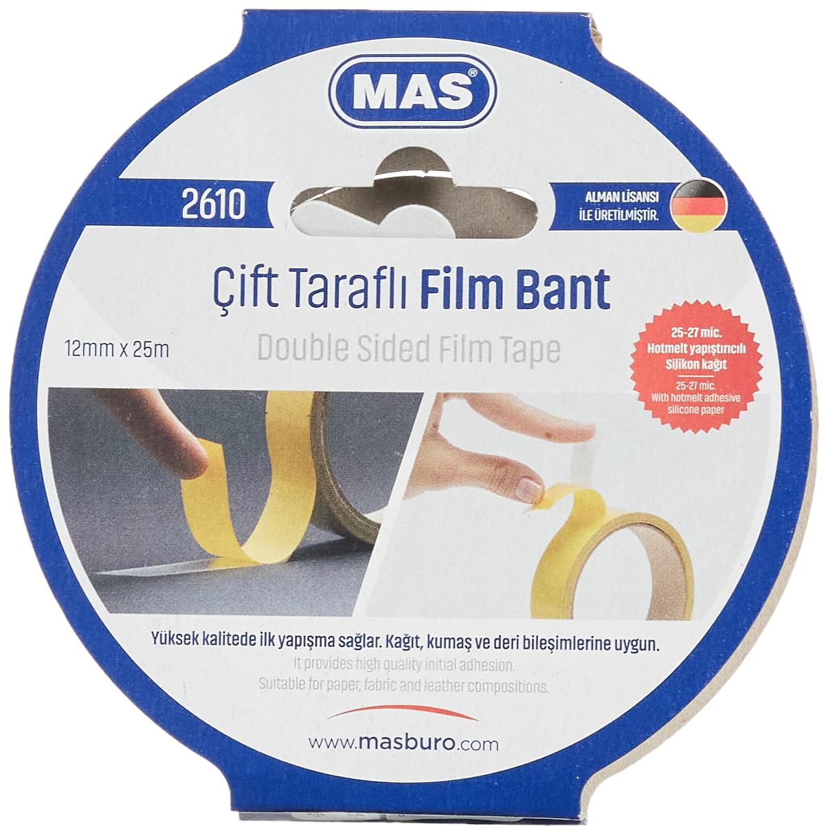 Mas 131000261000 Çift Taraflı Bant