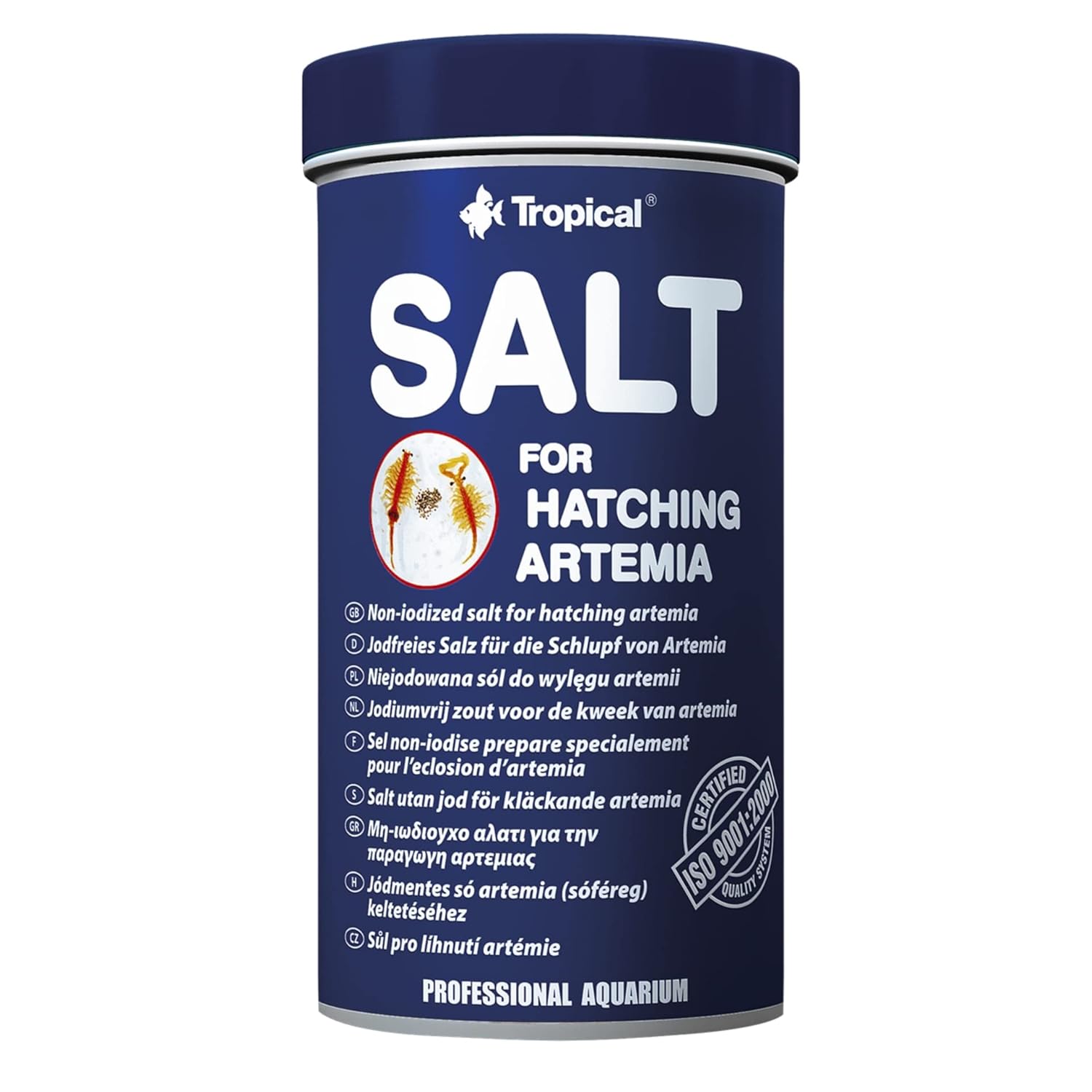 Tropical Salt For Hatchıng Artemia İyotsuz Artemia Kuluçka Tuzu 250 Ml 300gr