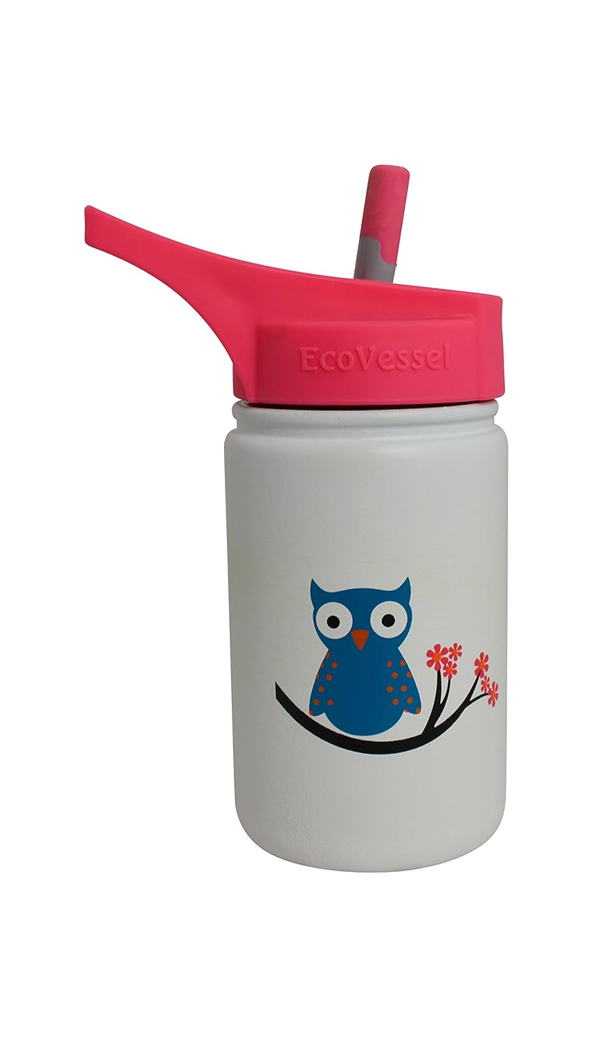 Eco Vessel Scout Kids Bottle With Straw Termos 0.40Lt, 202529