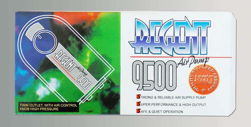 Regent 9500 Hava Motoru Çift Çikiş, 200-RE9500