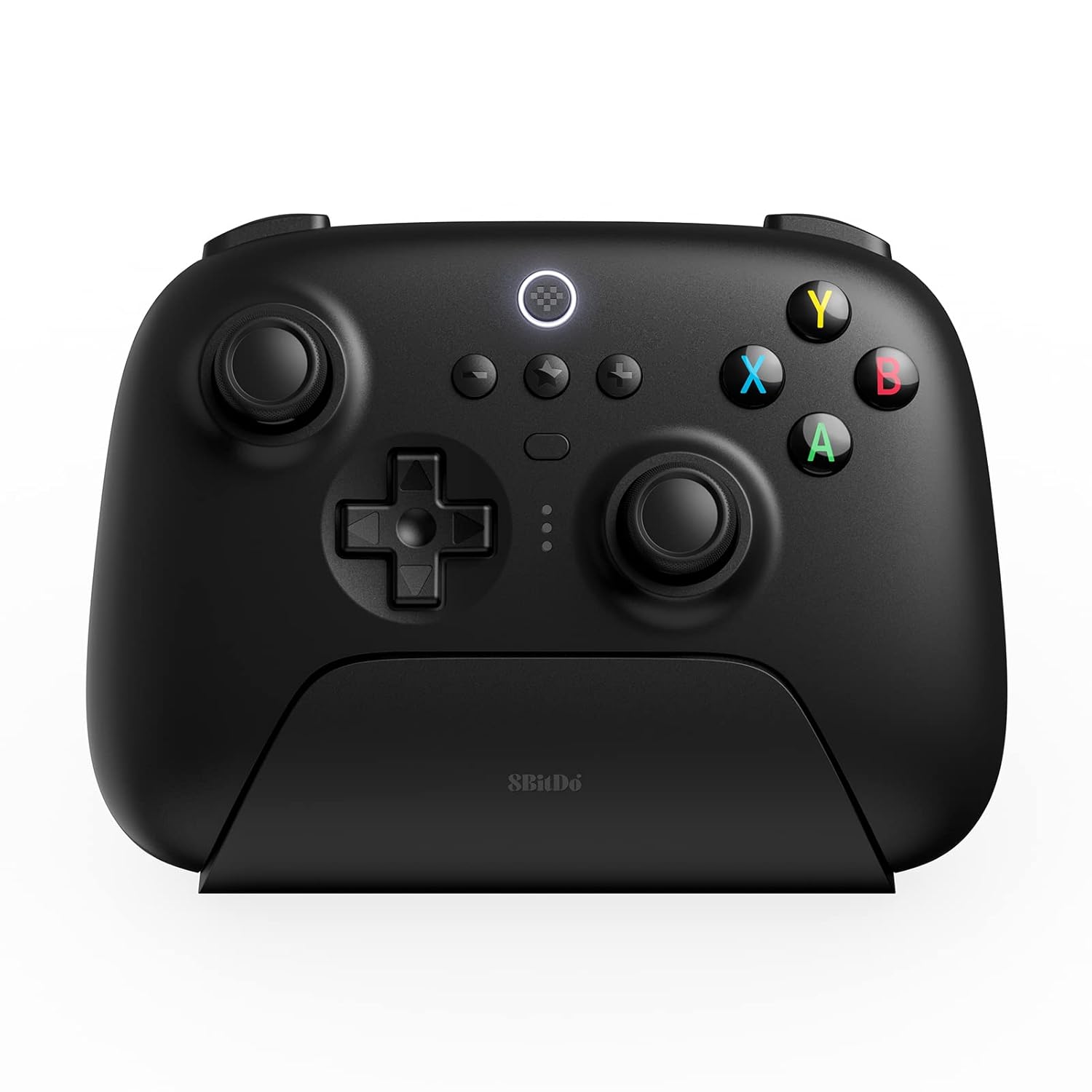 8Bitdo Ultimate Hall Effect 2.4G Controller ve Şarj Dock - Siyah Windows, Android PC Ipad Uyumlu