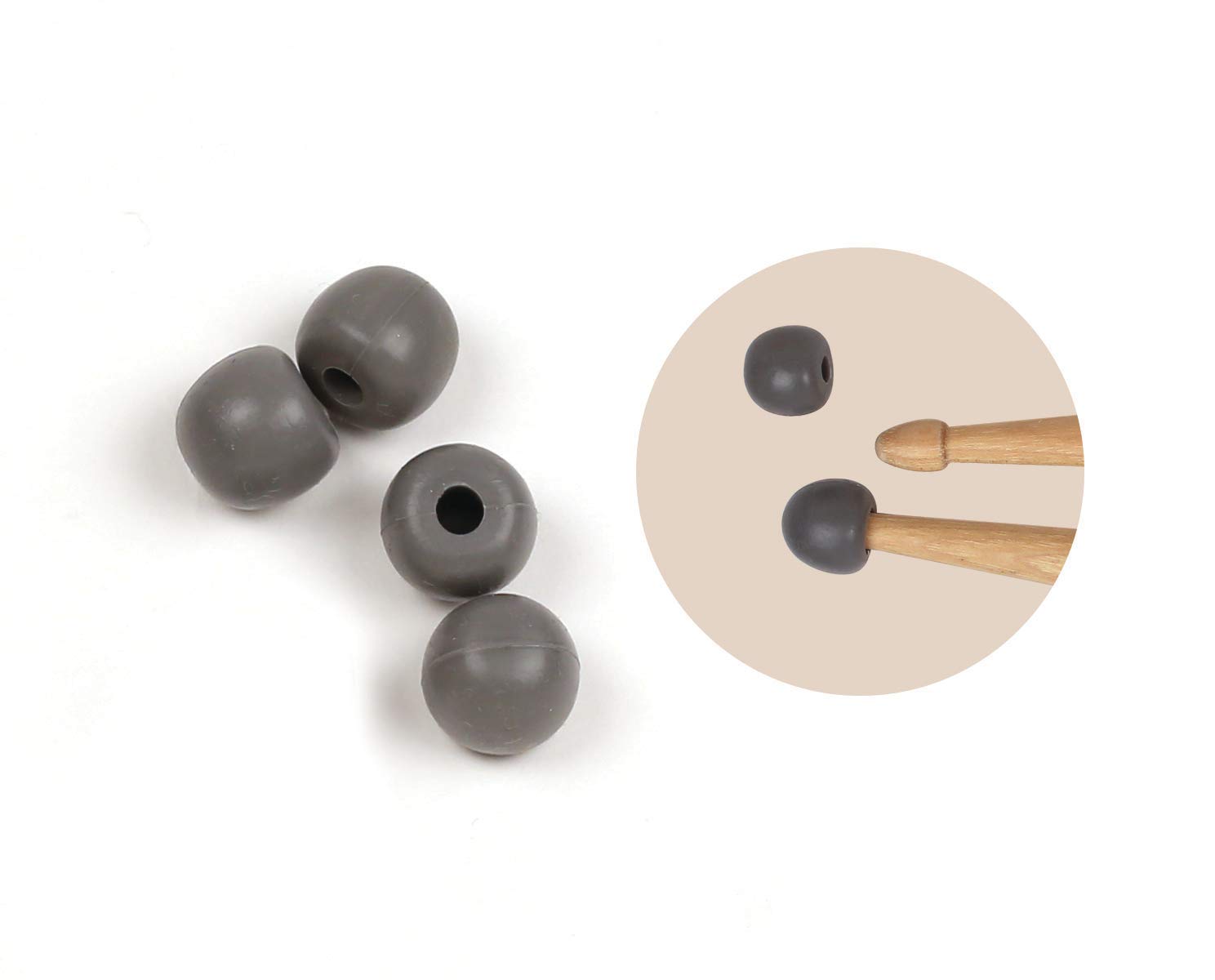 Vic firth Unıversal Practıce Tıps (2 Paır), Baget Ucuna Takı