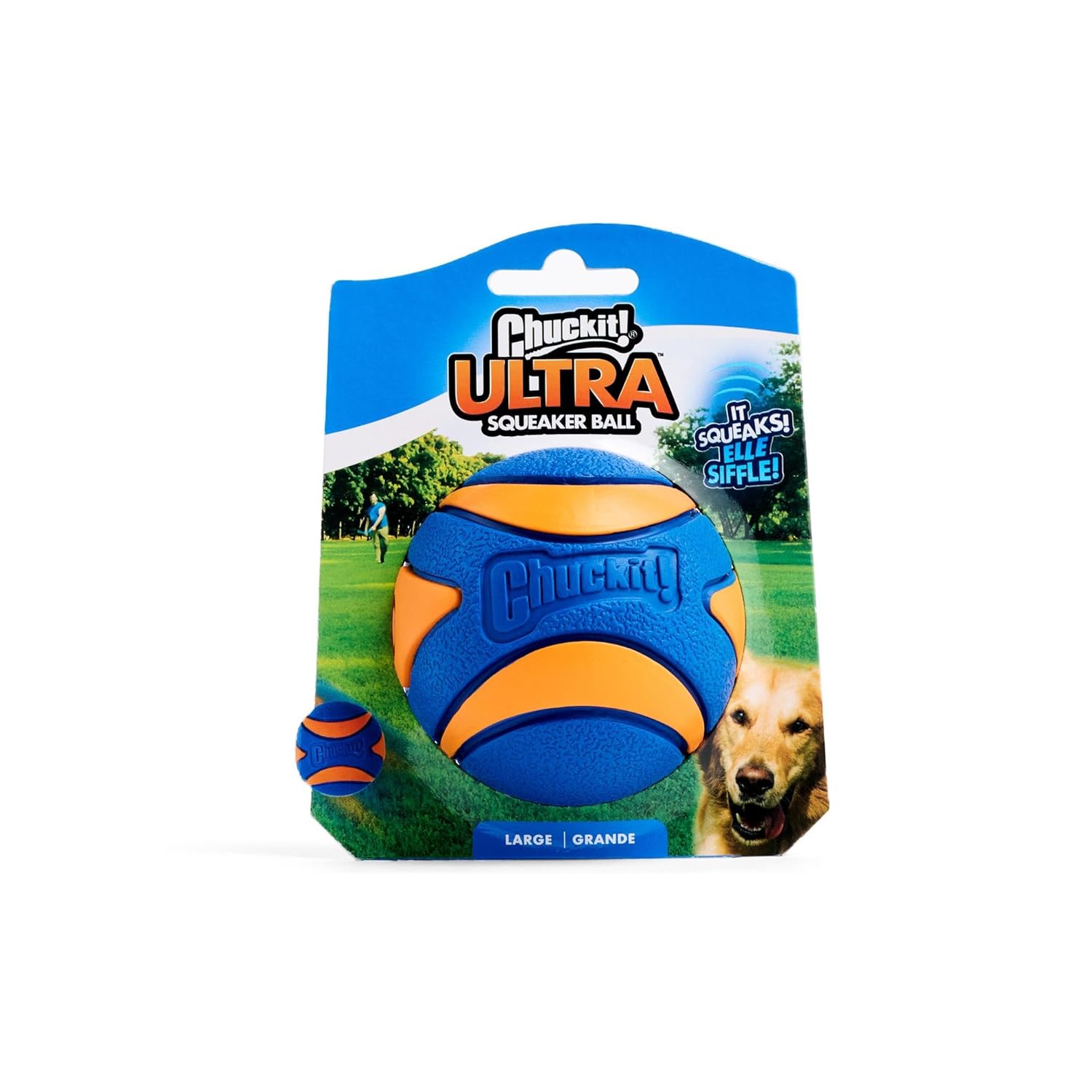 Chuckit! Utra Squeaker Sesli Köpek Oyun Topu (Büyük Boy)