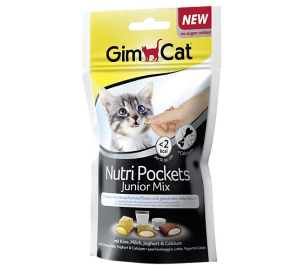 GimCat Nutripockets Mix Yavru Kedi Ödülü 60 gr