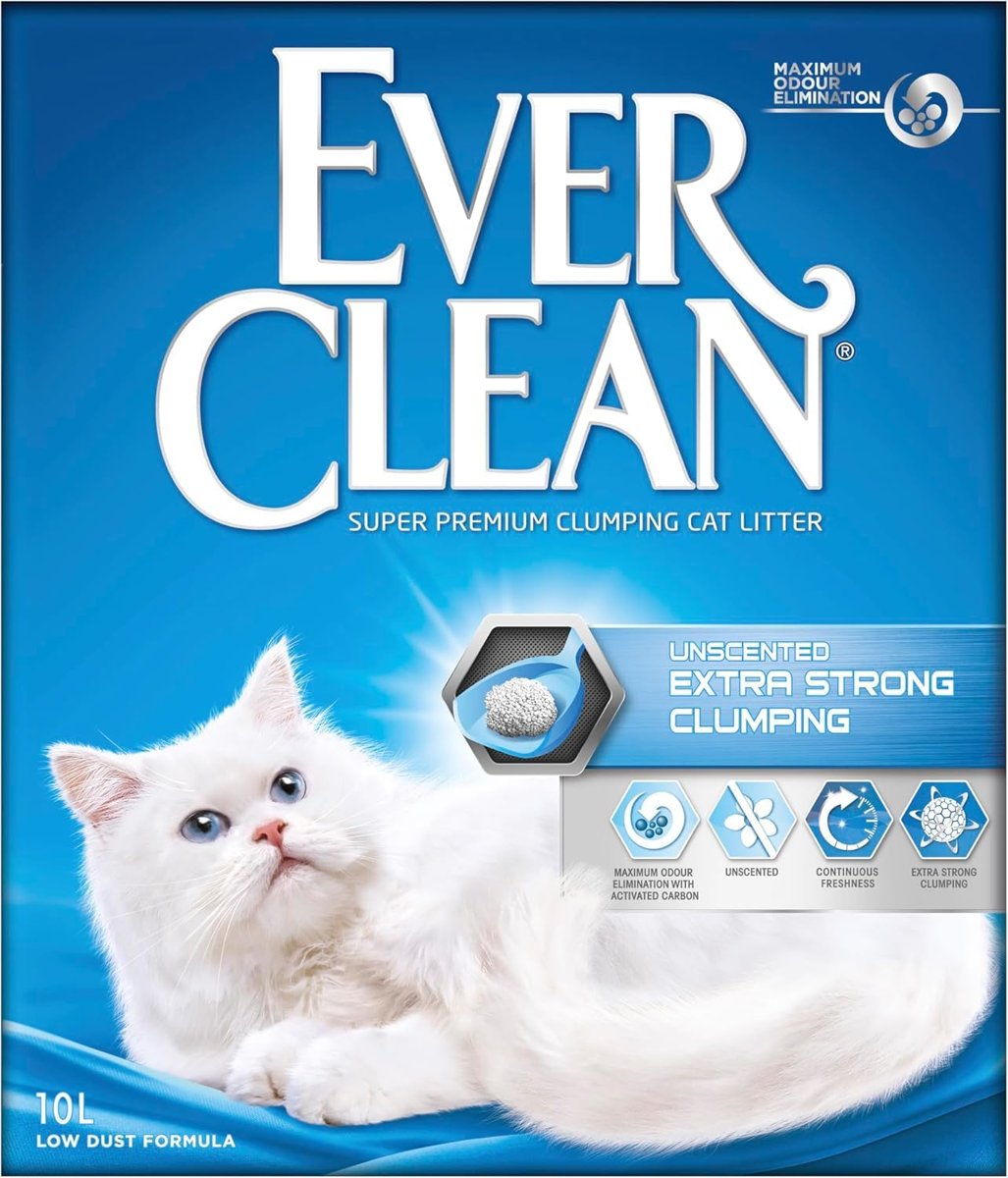 Ever Clean Extra Strong Kokusuz Kedi Kumu - Tüm Yaş Grupları için 10 Lt
