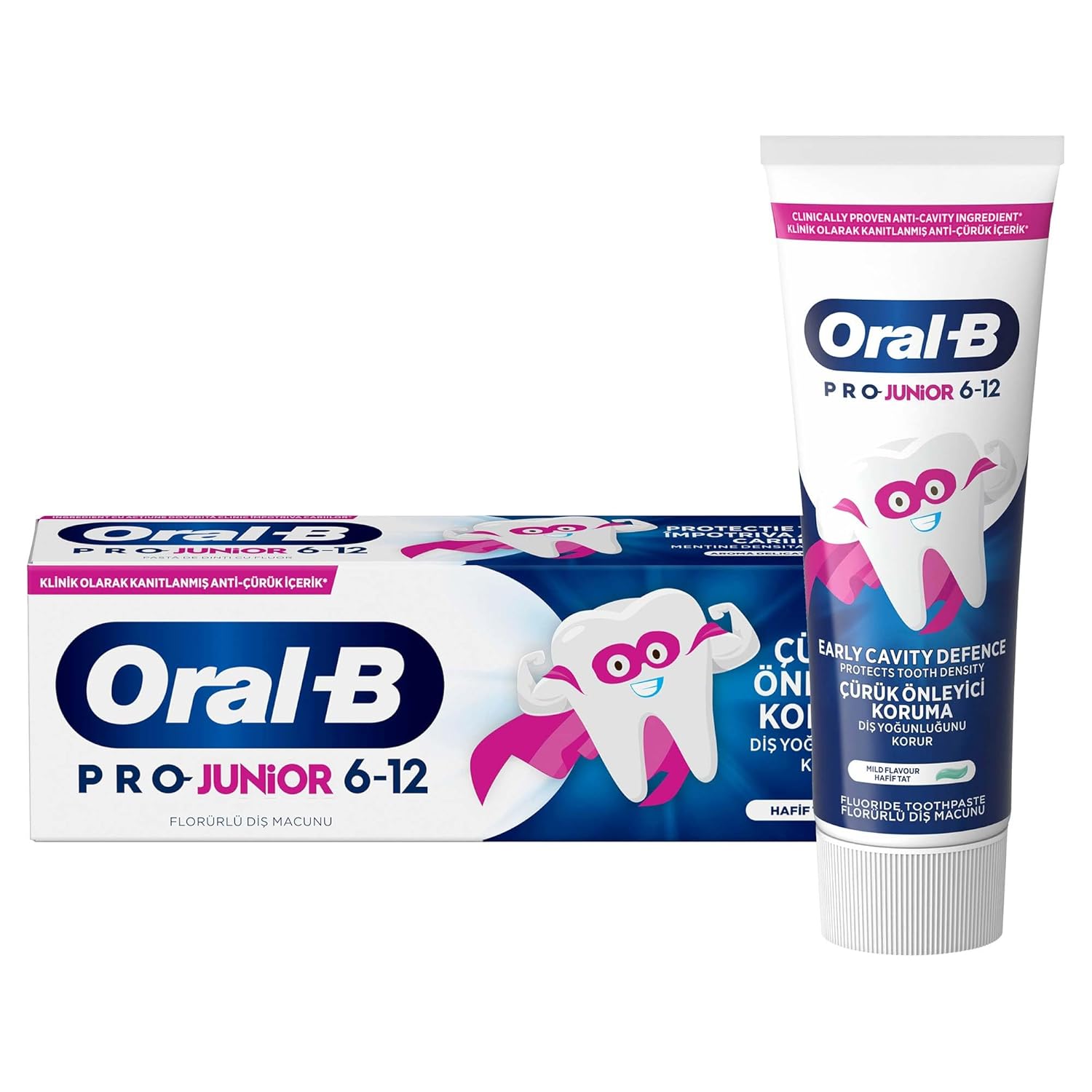Oral-B Pro Junior Çürük Önleyici Koruma Diş Macunu 75 ml