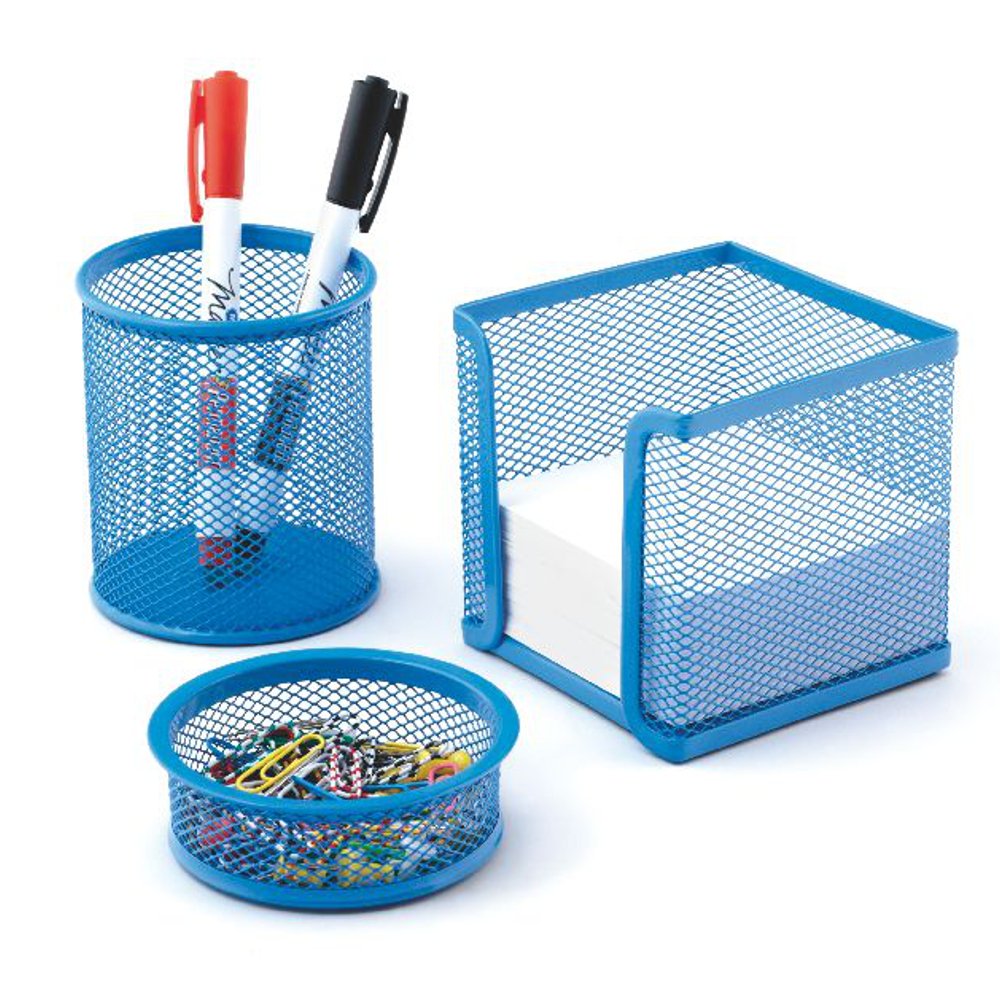 Perfore 3 Lü Masa Üstü Set, Pembe