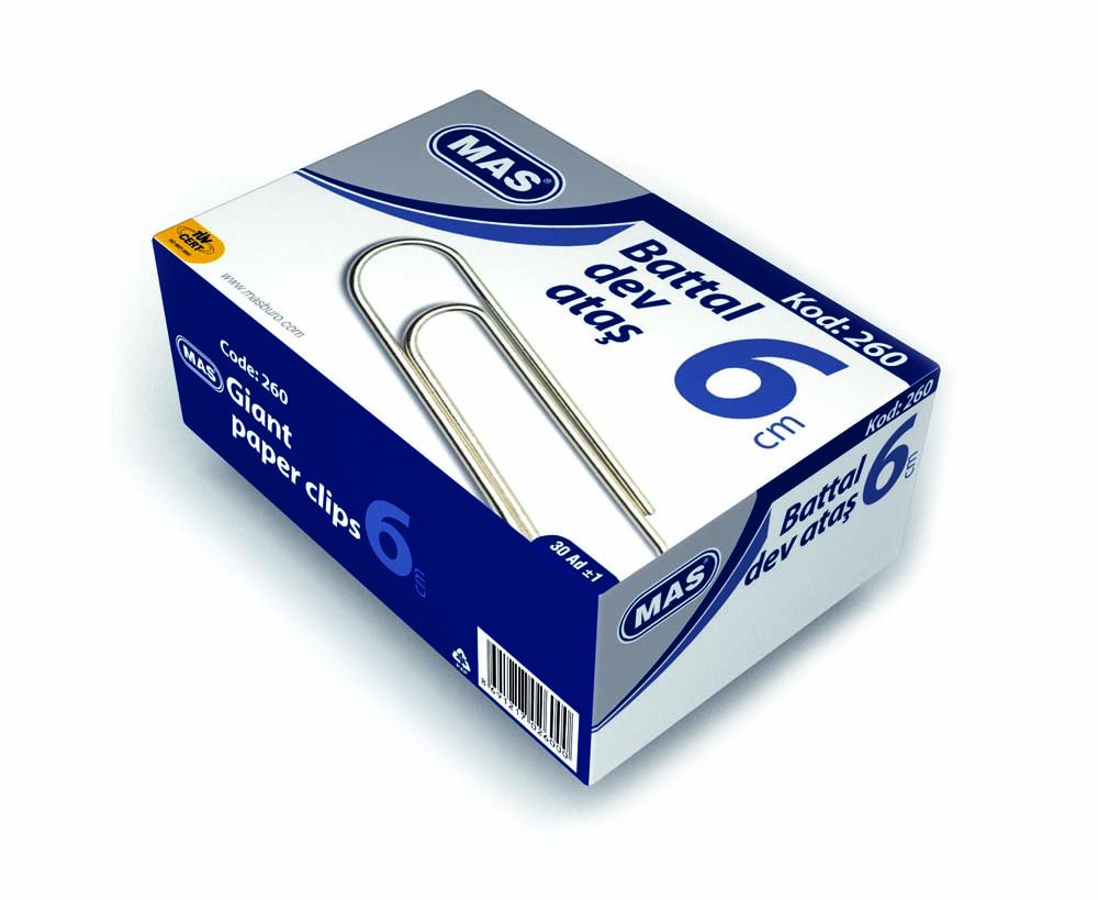 Mas Dev Ataş Battal Tip No6 30 Adet No 260