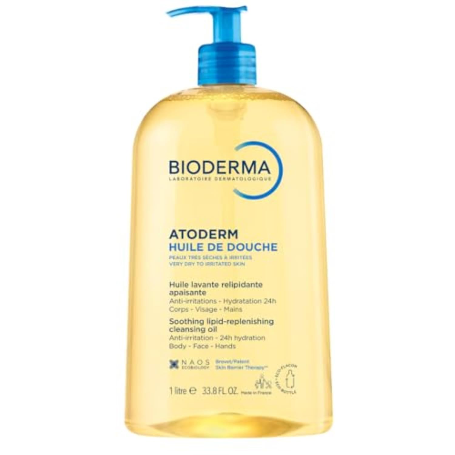 Bioderma Atoderm Shower Oil Kuru Ciltler için Niasinamid İçeren Nemlendirici ve Besleyici Duş Yağı Bebek, Çocuk ve Yetişkin Kullanımına Uygun