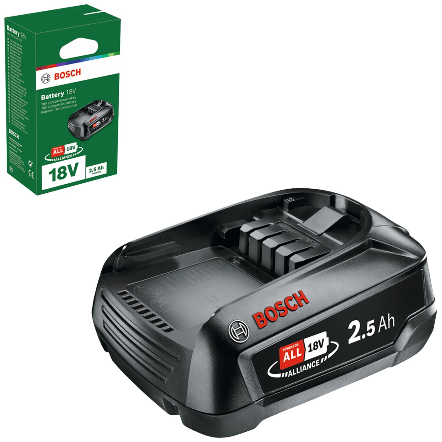 Bosch Home and Garden Pba 18V 2.5Ah W-B Pil Siyah