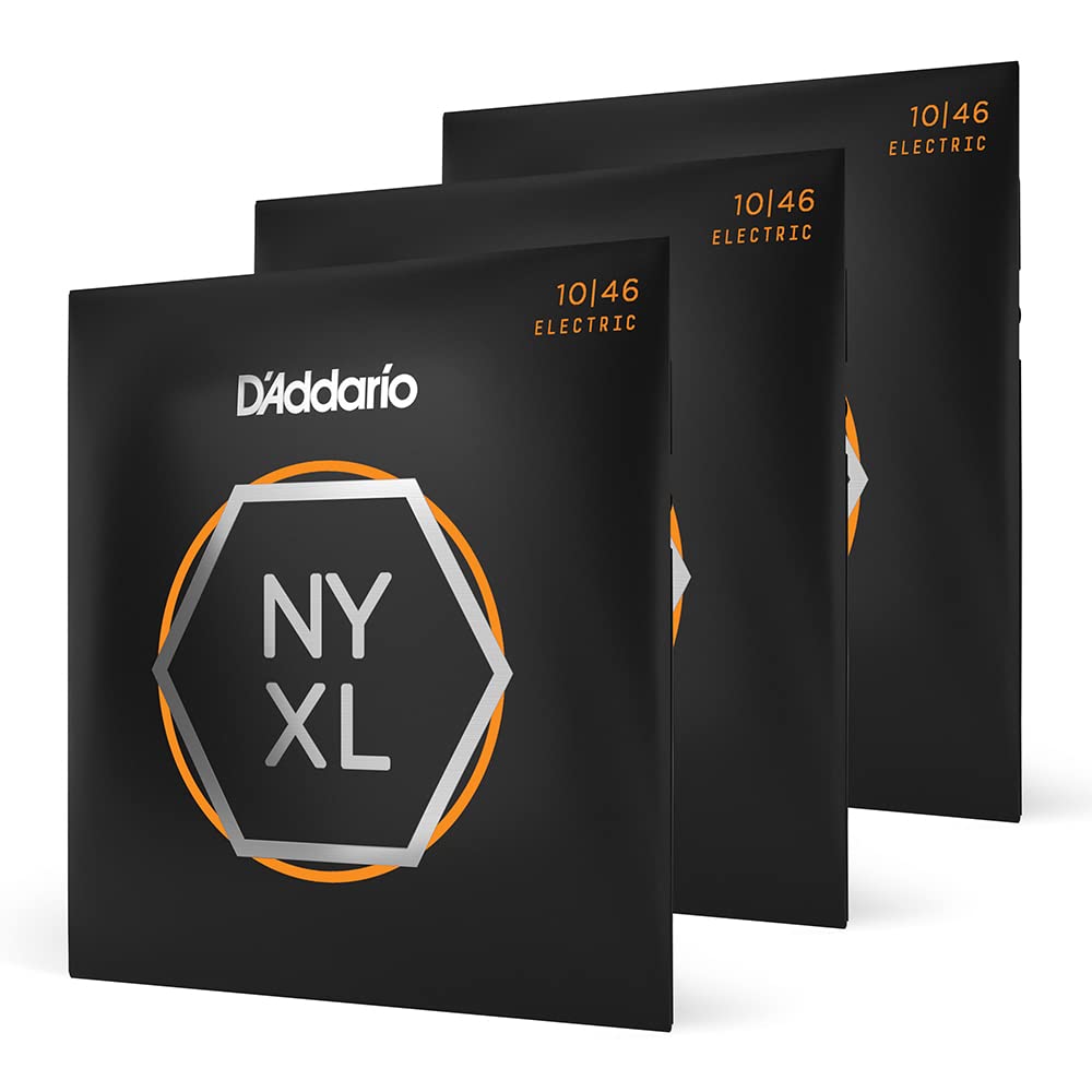 D'Addario Nyxl1046-3P Elektro Gitar Tel Seti, 3 Lü Regular Light