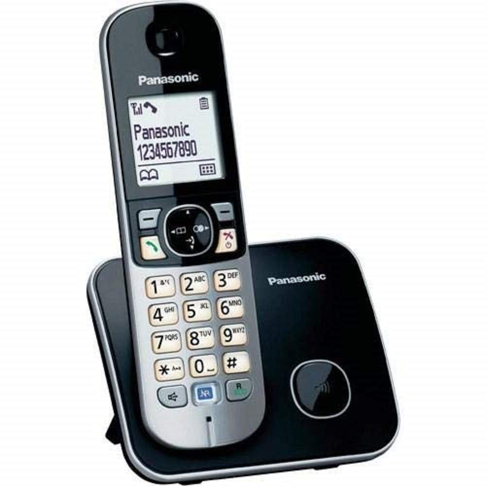 Panasonic KX-TG6811 Dect Telsiz Telefon Siyah HandsFree