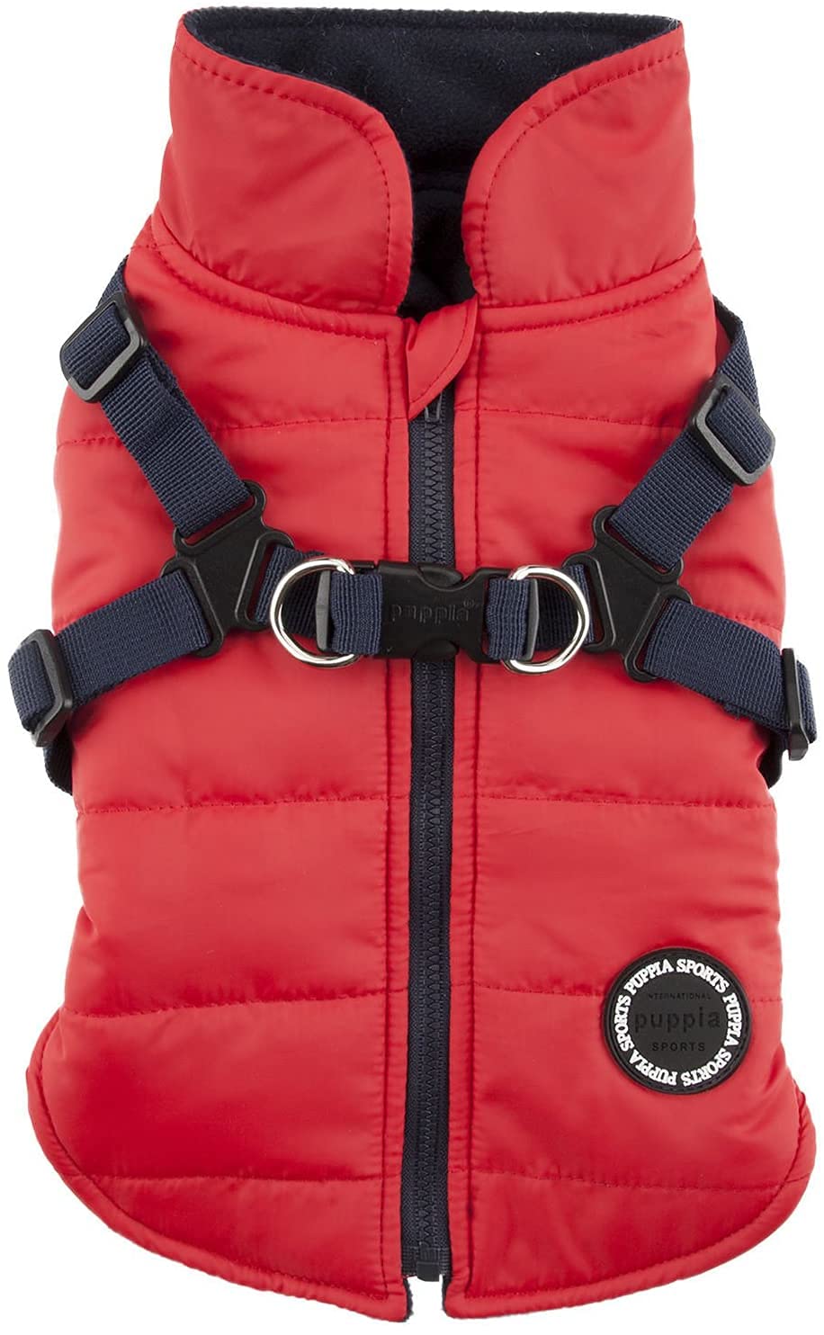 Puppia Authentic Mountaineer II Kışlık Yelek, Büyük, Kırmızı