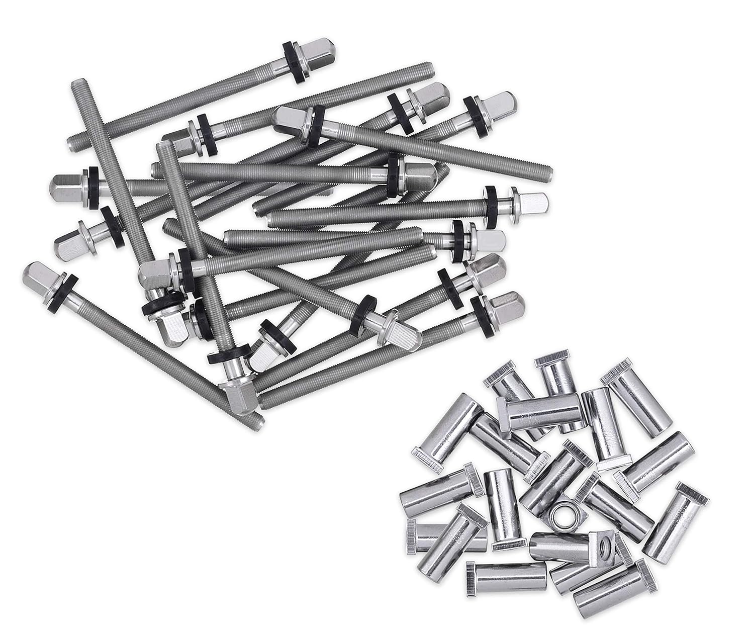 DW True Pitch Trampet Tambur Gergi Çubukları (20'li paket) 15,5 cm Derin Tambur