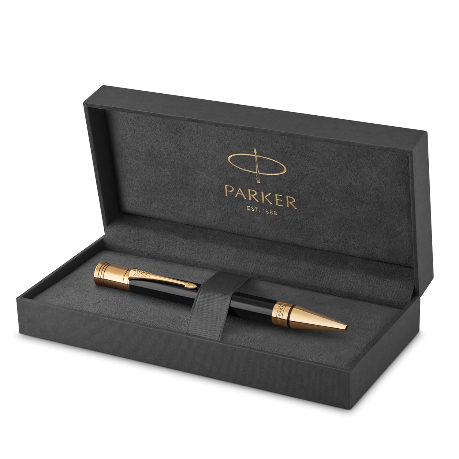 Parker Duofold Tükenmez Kalem, Siyah GT - 1931386