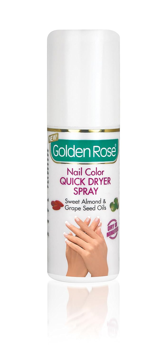 Golden Rose Nail Color Quick Dryer Spray 1 Paket