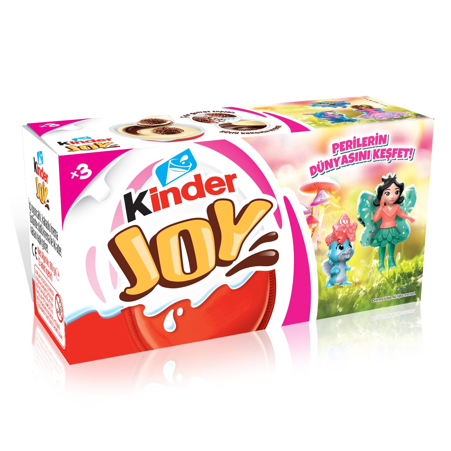 Kinder Joy 3'lü Kız (3 x 20gr)