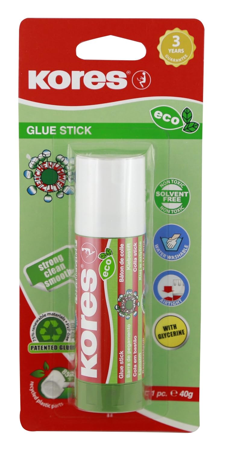 Kores Glue Stick Eco 40 Gram Blister