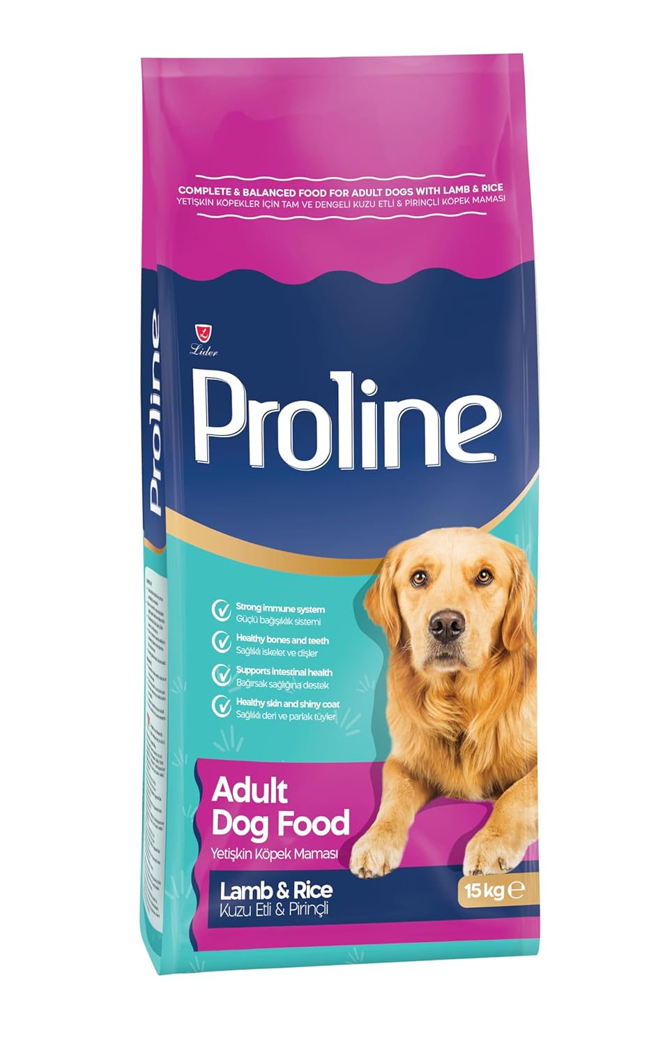 Proline Kuzu Etli Pirinçli Yetişkin Köpek Maması 15 Kg