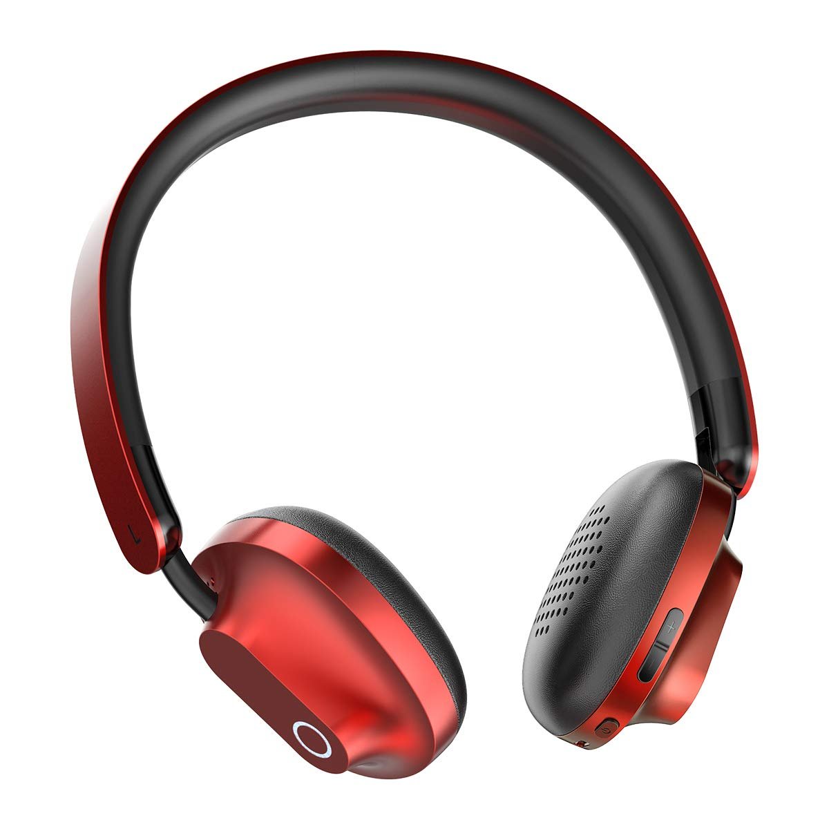 Baseus Encok D01, Kablosuz Bluetooth Kulak Hi-Fi Kulaklık, Kırmızı