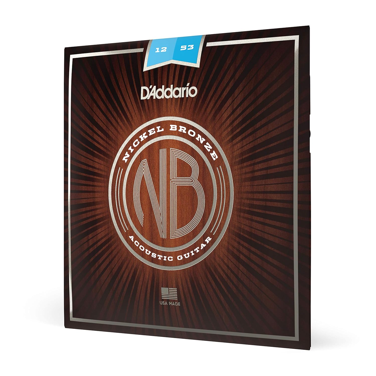 D'Addario NB1253 Nikel Bronz Akustik Gitar Teli (12-53)