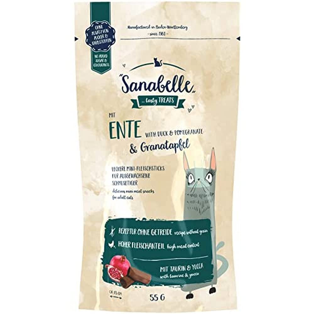 Sanabelle Snack Ördek Ve Narlı Kedi Ödül Maması 55gr