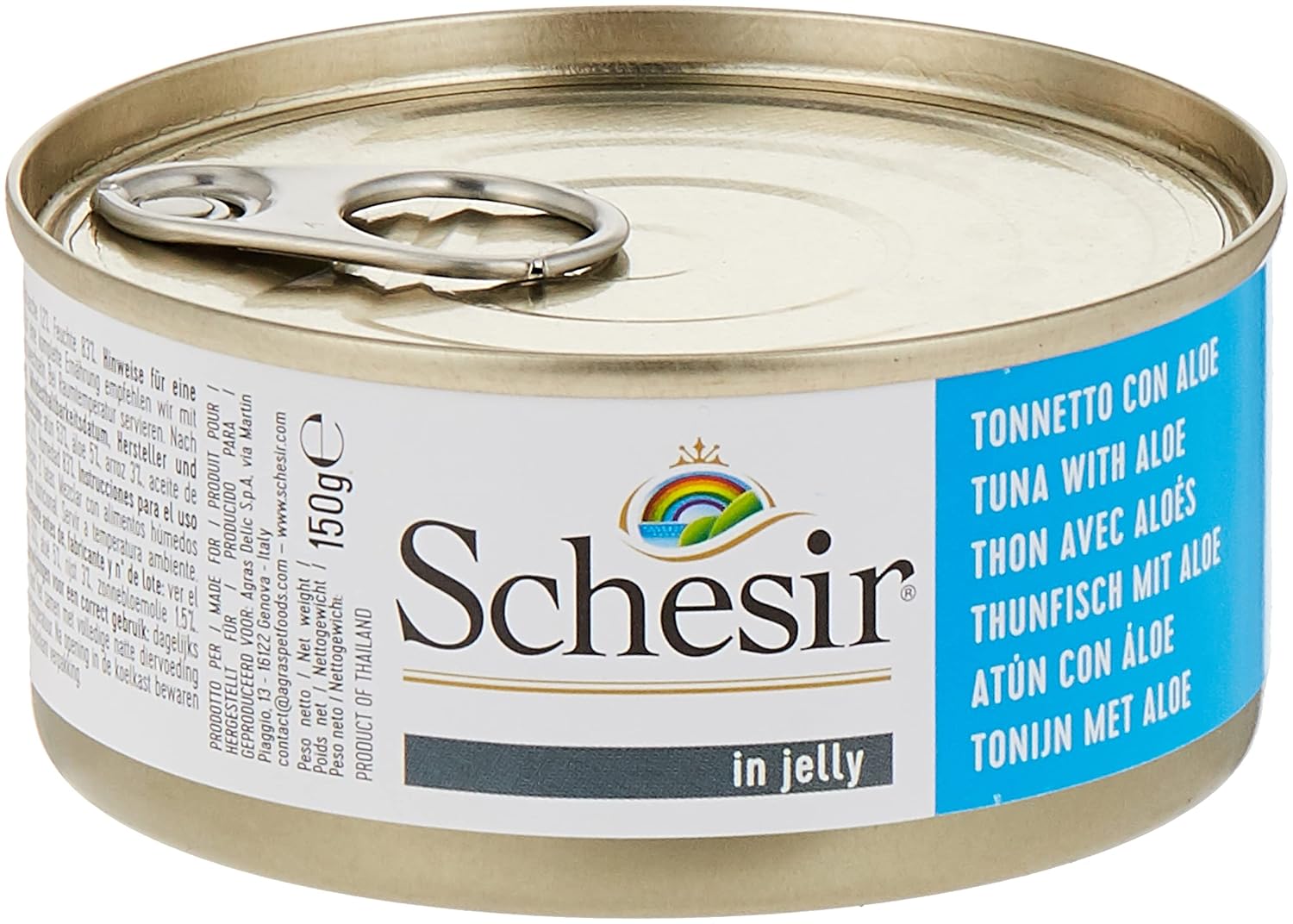 Schesir Jelly Ton Balığı ve Aloe Vera Jöle İçinde Yavru Köpek Konservesi 150g