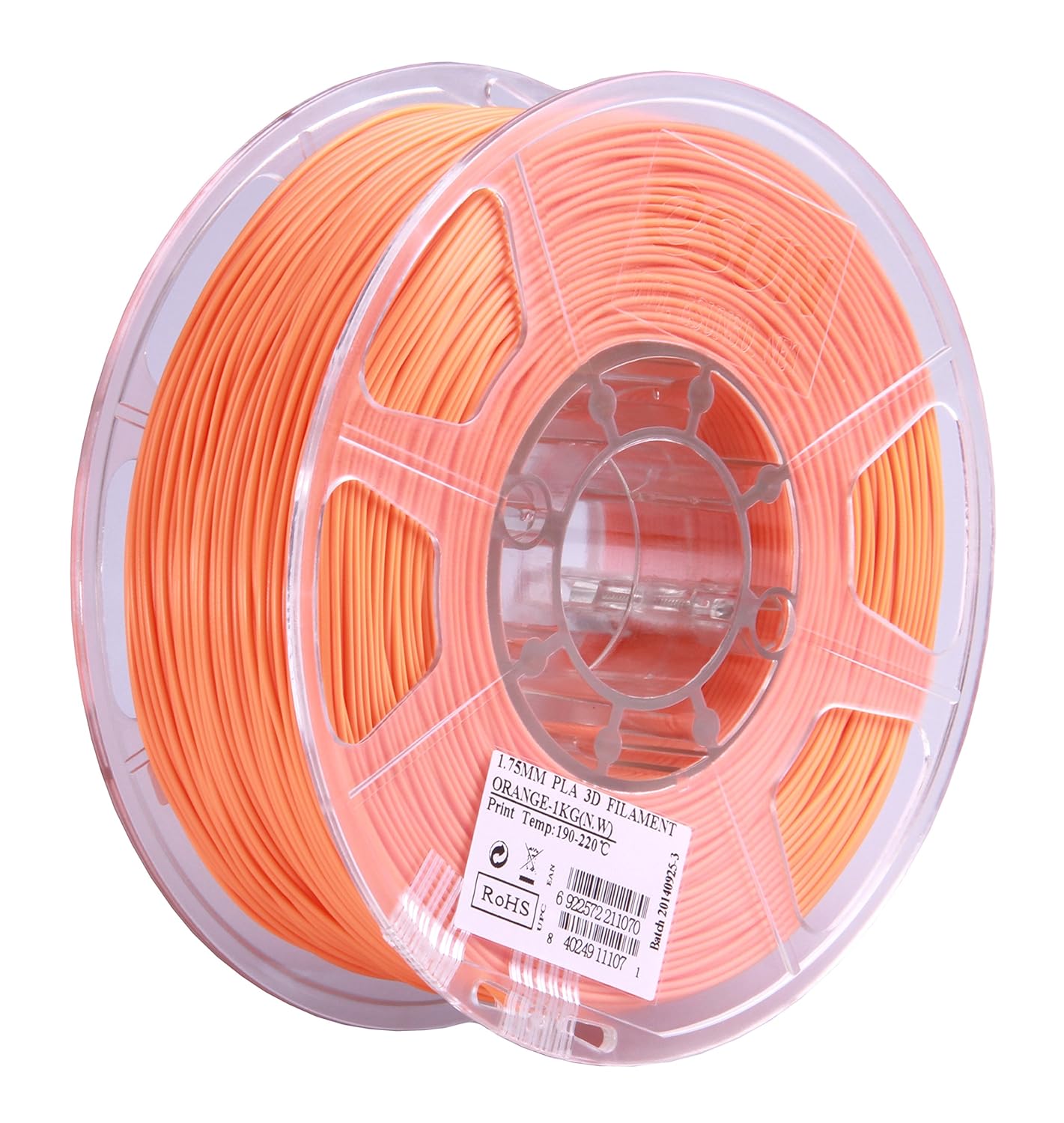 Esun 1.75 mm Turuncu PLA+ Plus Filament - Orange
