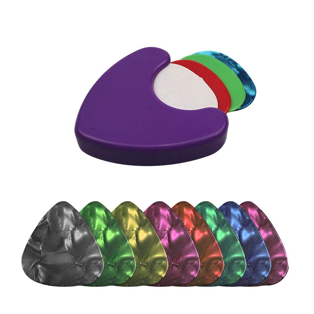 EAPEY Gitar penaları 8 adet, pena tutucu dahil