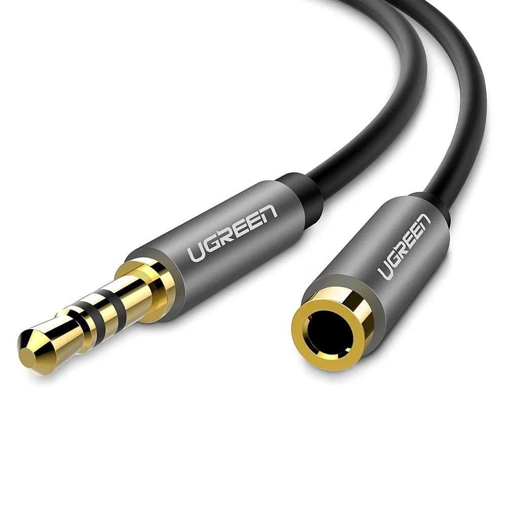 Ugreen 3.5 mm Jack Ses Aux Uzatma Kablosu 1.5 Metre