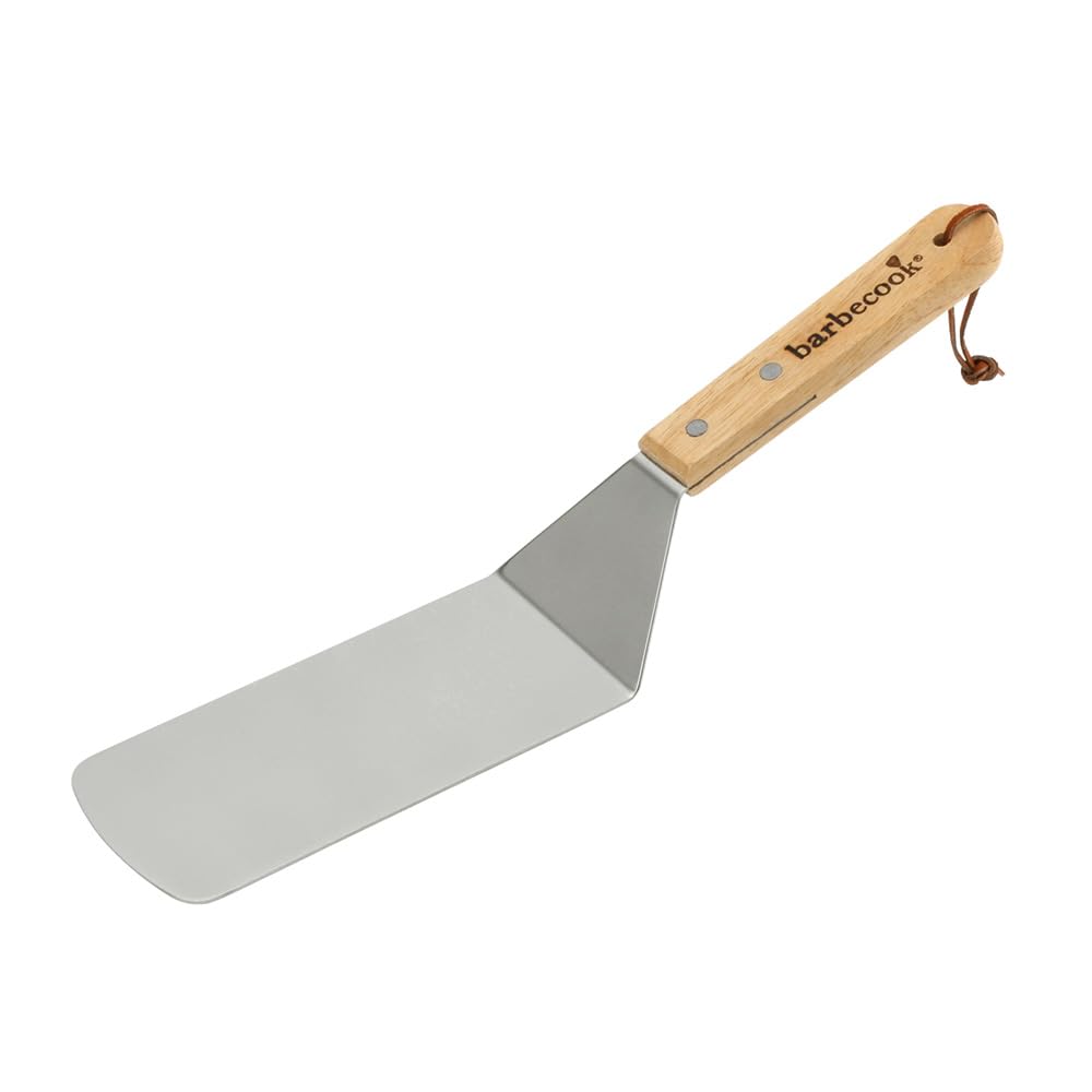 Barbecook Ahşap Saplı Paslanmaz Çelik Balık Spatulası 37 cm