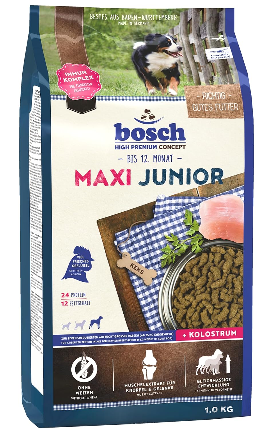 bosch TIERNAHRUNG Bosch Maxi Junior Büyük Irk Yavru Köpek Mamasi 15 Kg
