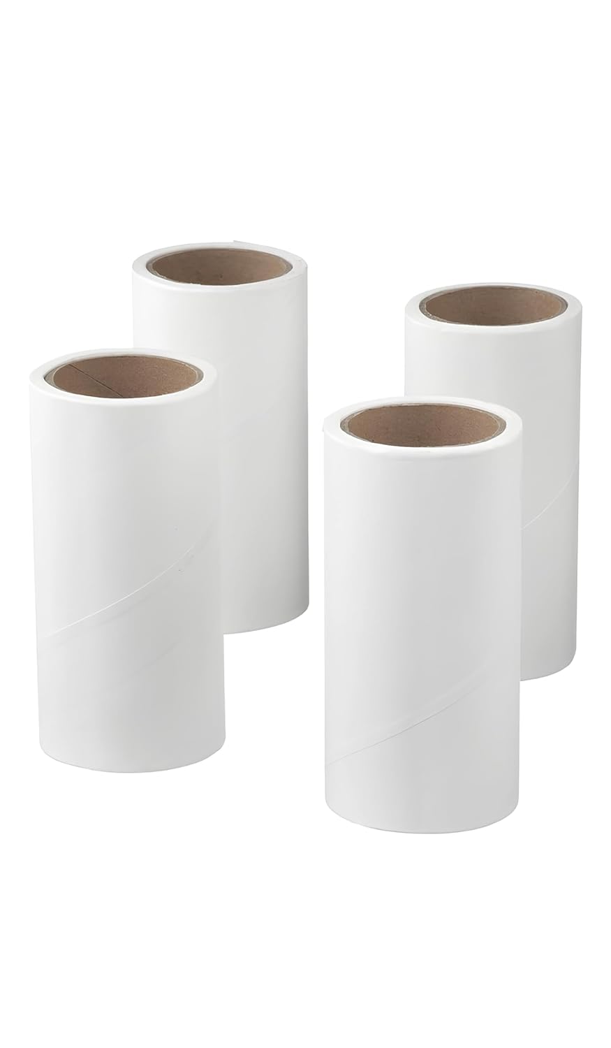 Ikea BASTIS Lint Roller Yedek 4'lü Set, Beyaz (301.411.26)