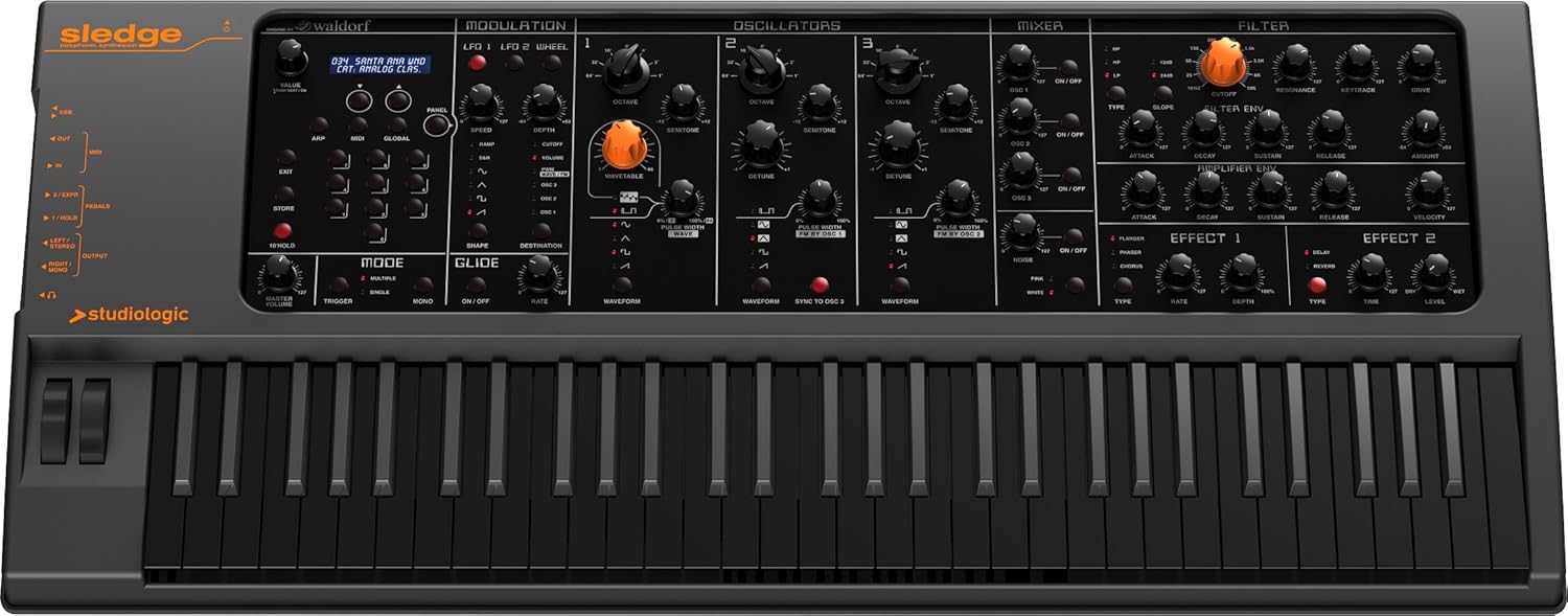 Studiologic Sledge 2.0 (Black Edition)