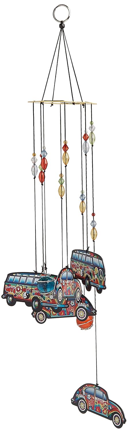 Spoontiques 11951 Hippi Arabası/Aşk Otobüsü Rüzgar Çanı