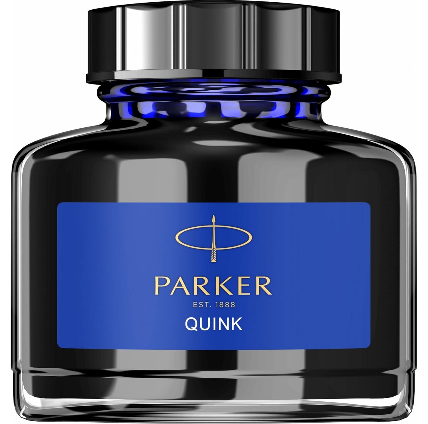 PARKER Quink Dolma Kalem Şişe Mürekkebi, 57 ml, Mavi